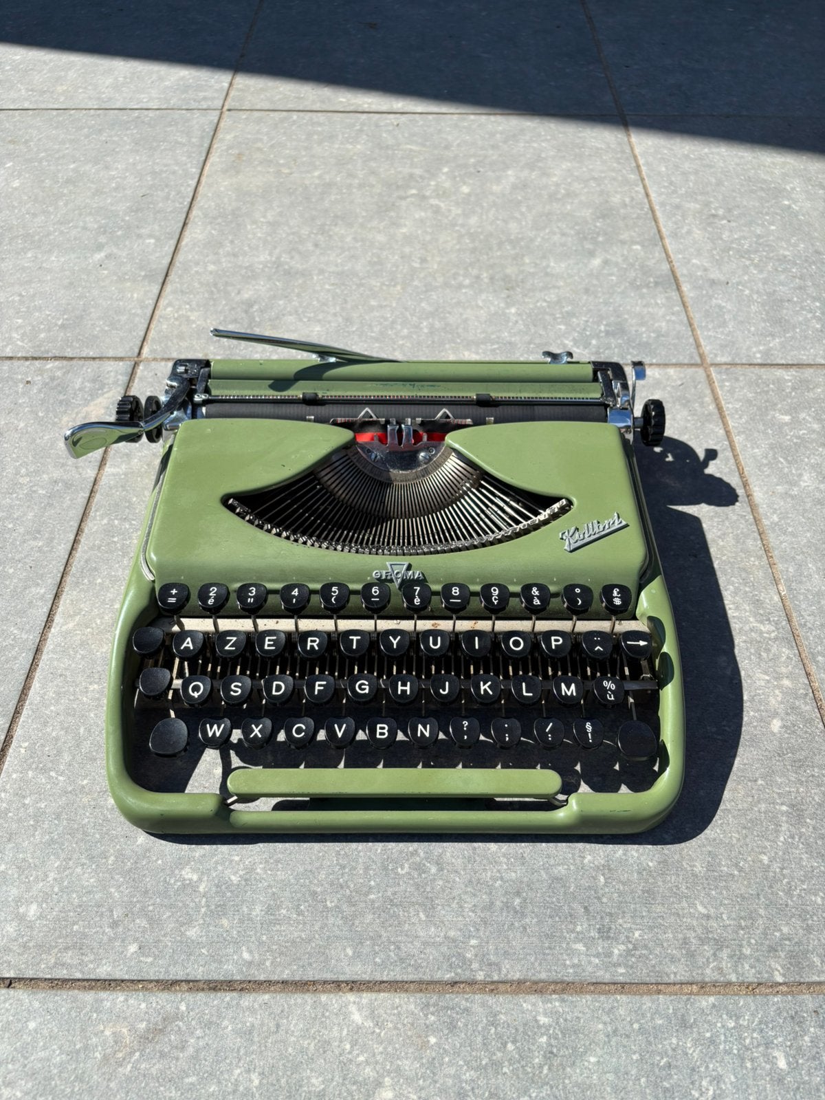 Groma Kolibri typemachine, Diversen, Typemachines, Zo goed als nieuw, Ophalen