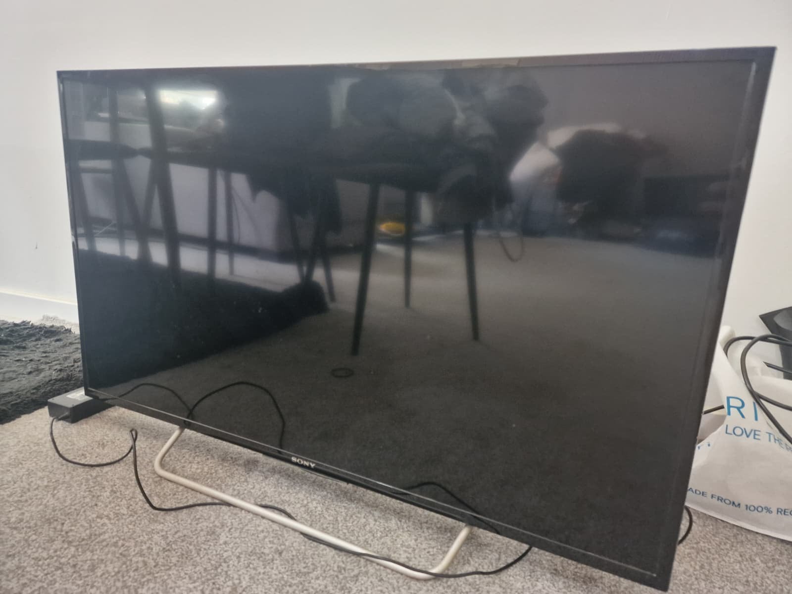 Sony Led TV – In zeer goede staat – met originele adapter, TV, Hi-fi & Vidéo, Télévisions, Enlèvement, LED, Sony