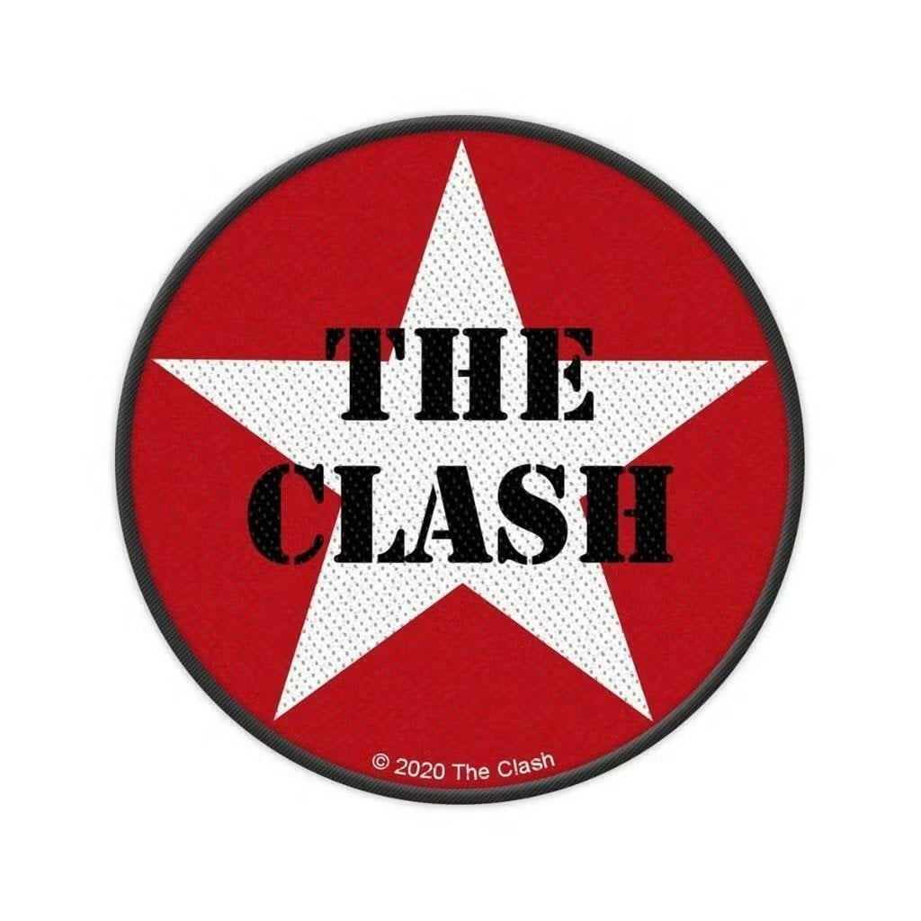 The Clash Military Logo Patch officiële merchandise, Ophalen of Verzenden, Nieuw