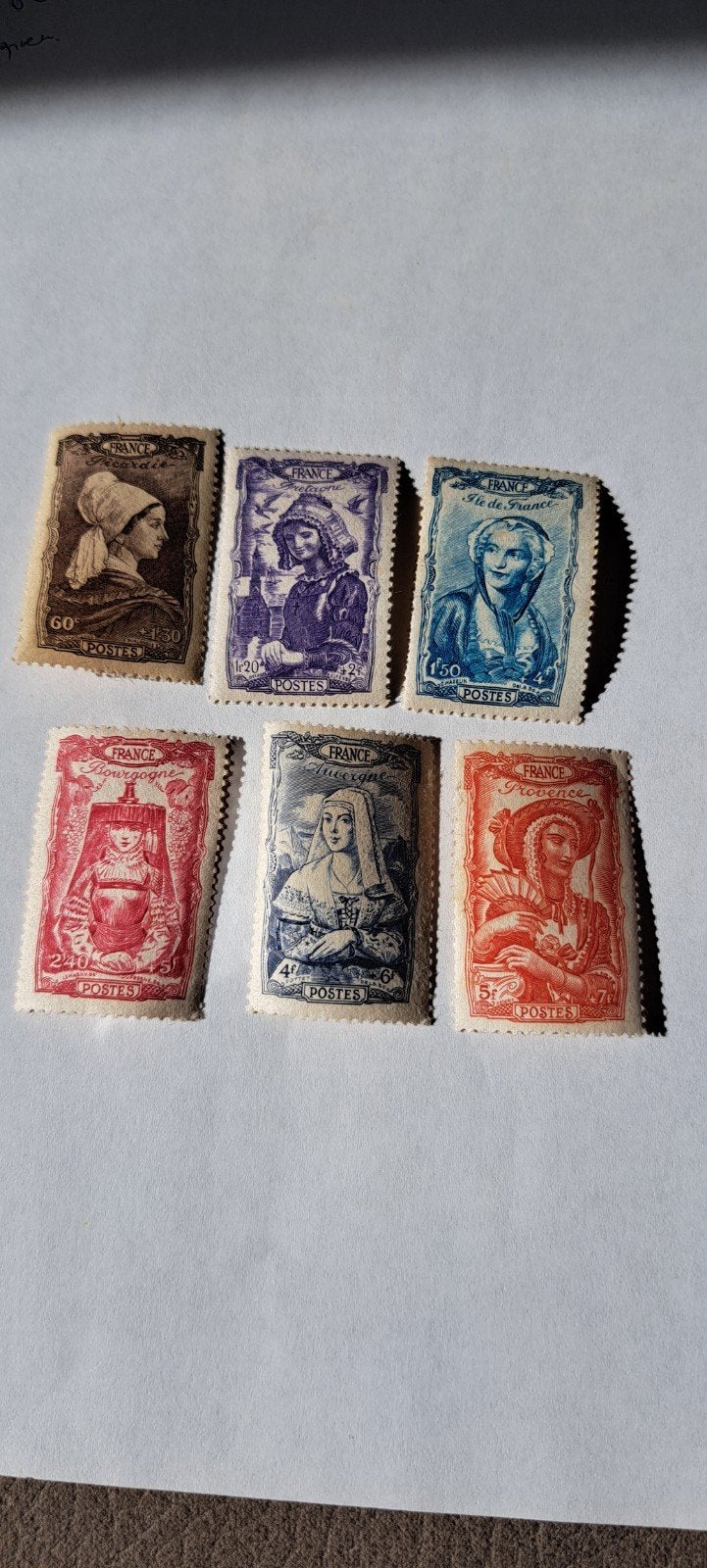Franse serie 1943, Enlèvement ou Envoi, Non oblitéré