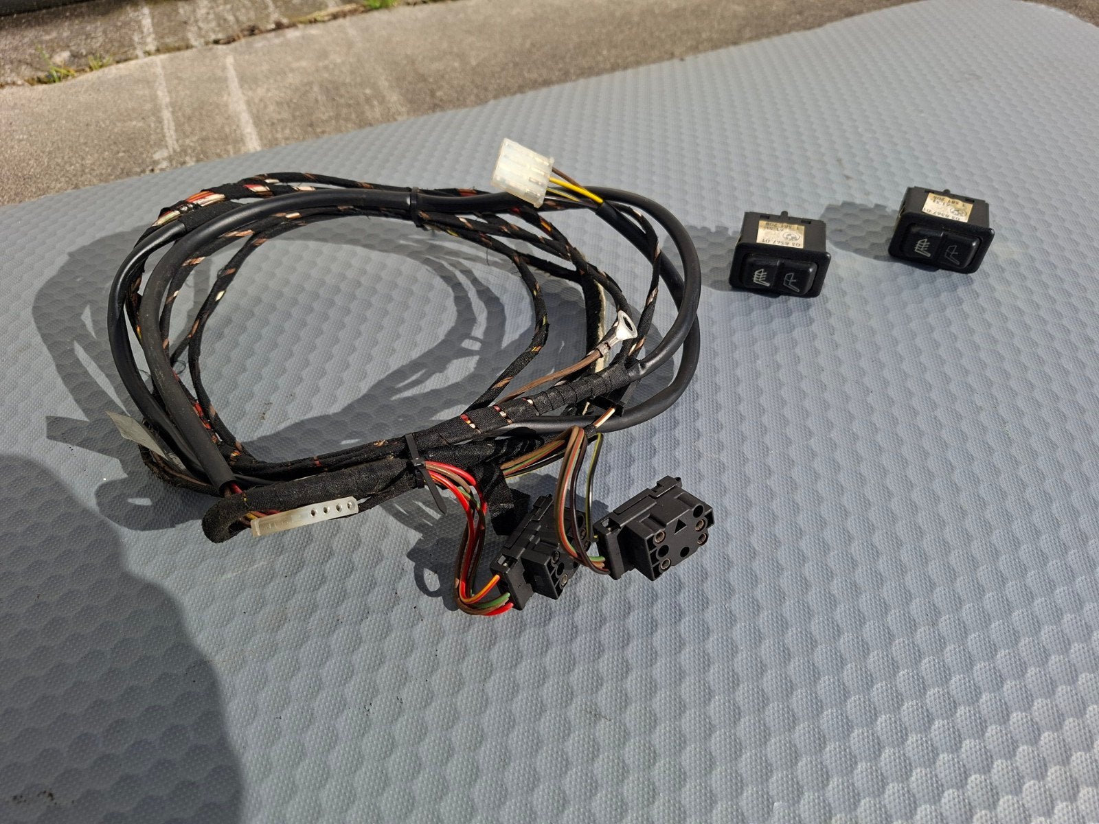 BMW e30 stoelverwarming / schakelaar / middenconsole, Ophalen of Verzenden, Gebruikt, BMW
