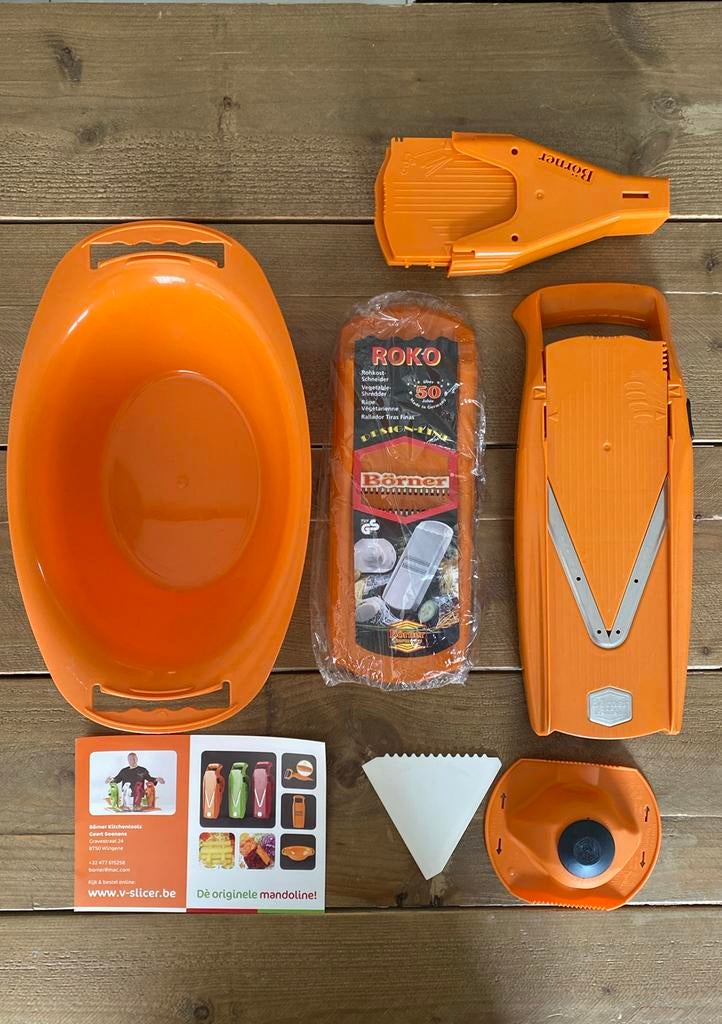 Börner mandoline, Huis en Inrichting, Keuken | Keukenbenodigdheden, Ophalen, Zo goed als nieuw
