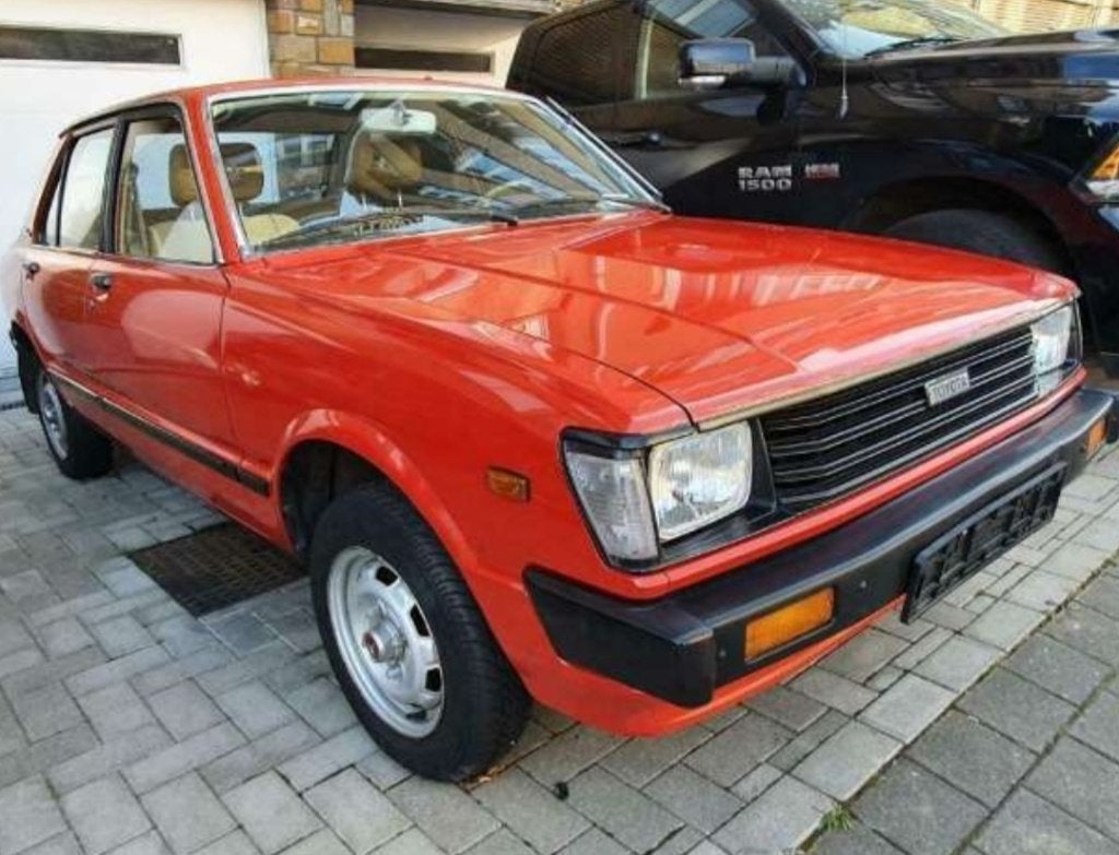 Toyota Tercel Deluxe 1.3 cc, Autos, Rouge, Achat, Beige, Boîte manuelle
