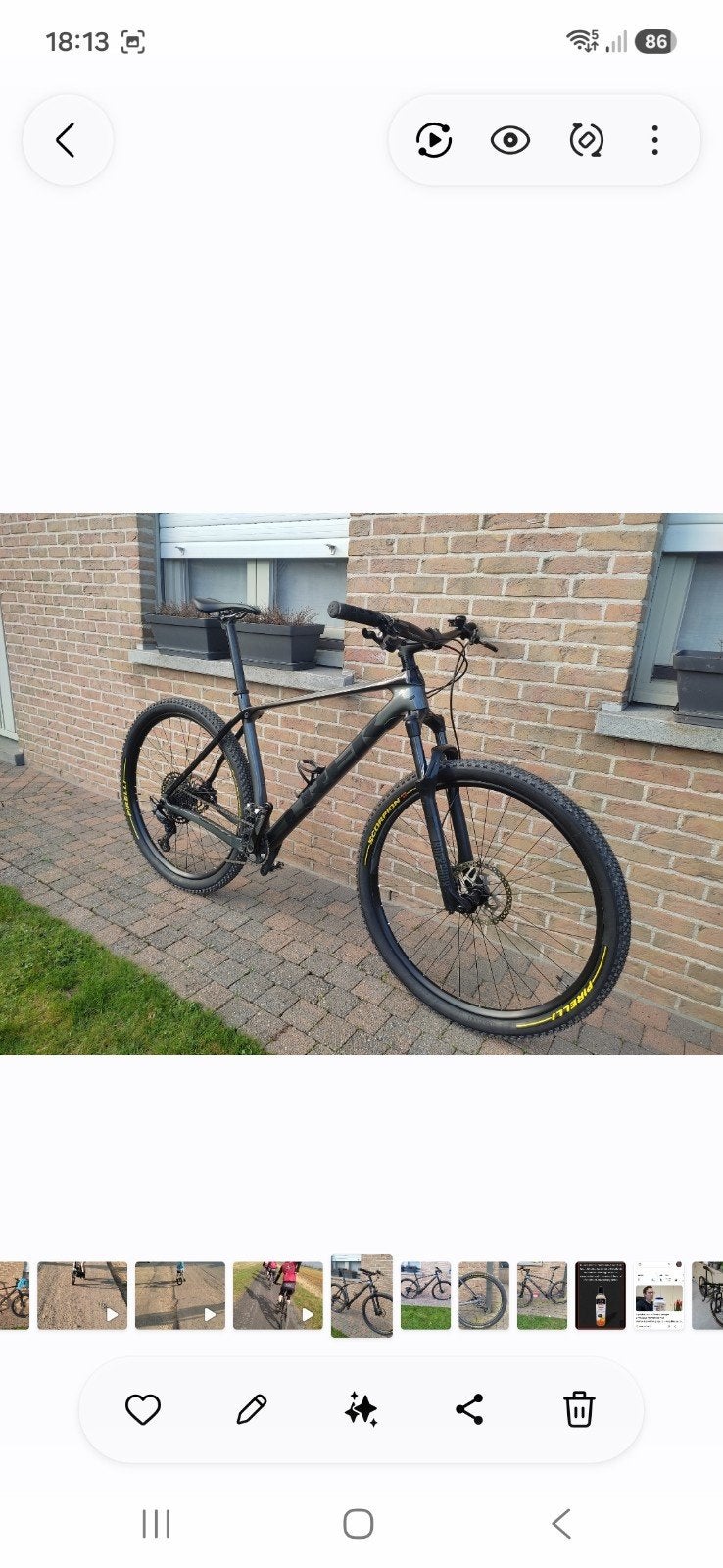 te koop trek procaliber 9.5 voor de beginnende mountainbiker, Fietsen en Brommers, Ophalen, Gebruikt, Hardtail, Schijfrem