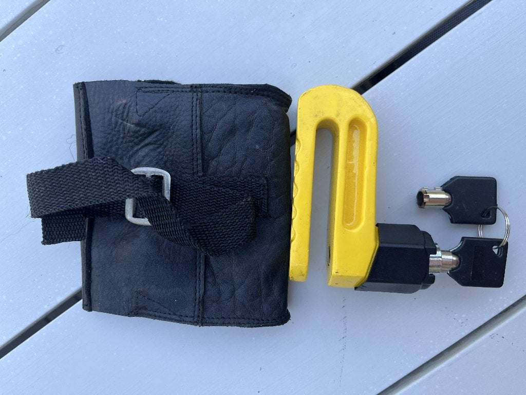 Cadenas KRYPTONITE pour moto, Enlèvement, Comme neuf