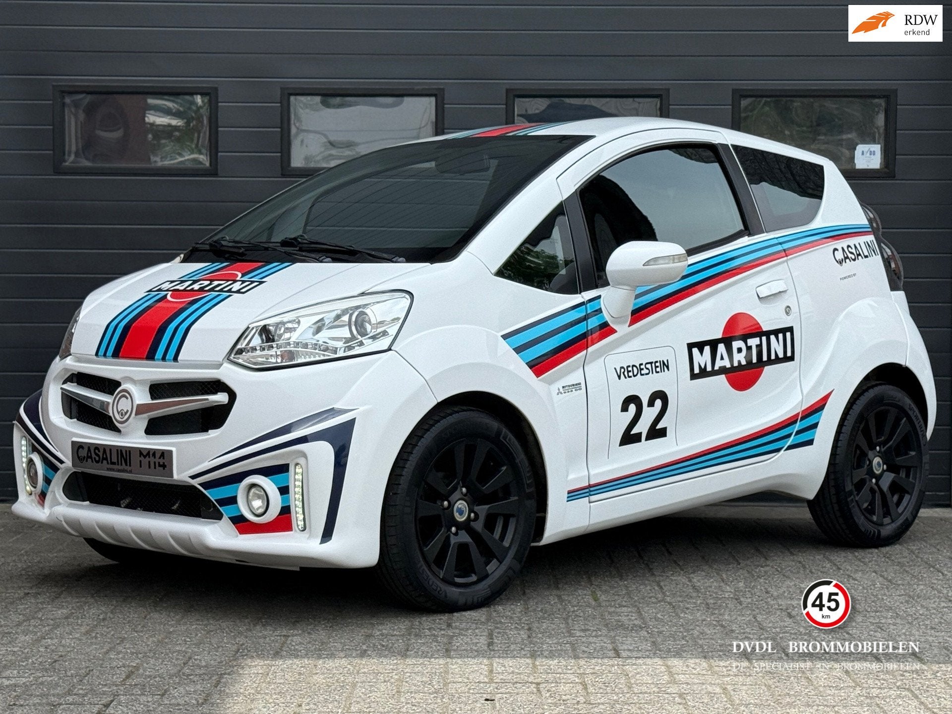 Casalini M14 Sport Brommobiel 2018 17dkm NAVI | Aixam Ligier, Utilisé, Casalini