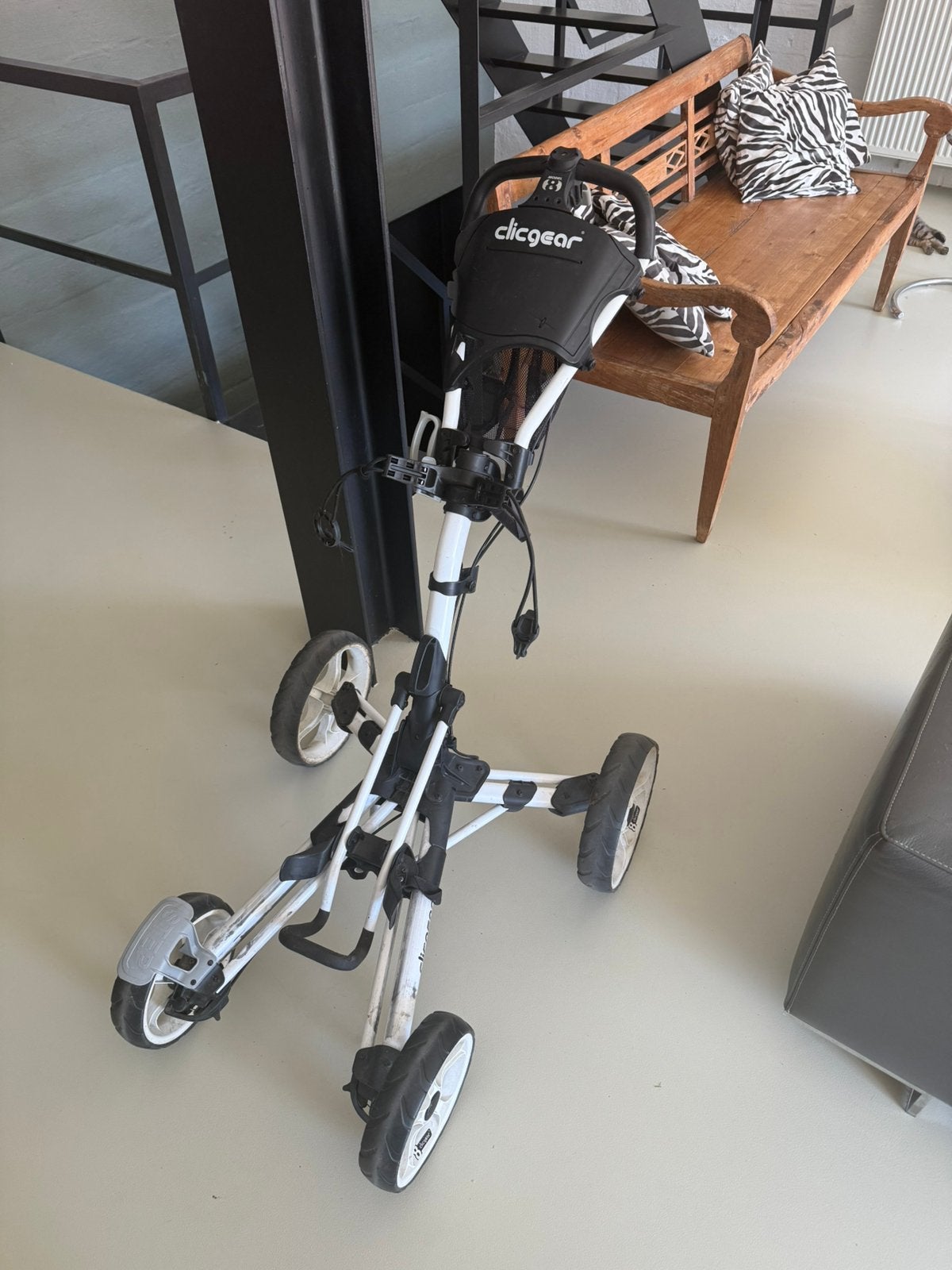 Golftrolley Clicgear 8.0, 4 wielen, compact opvouwbaar, Enlèvement, Utilisé, Autres types, Autres marques