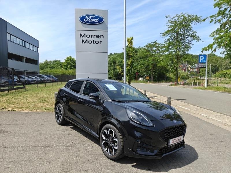 Ford Puma ST-LINE X 1.0i Ecoboost OC0662 *24511, Auto's, Parkeersensor, Puma, Zwart, 5 deurs
