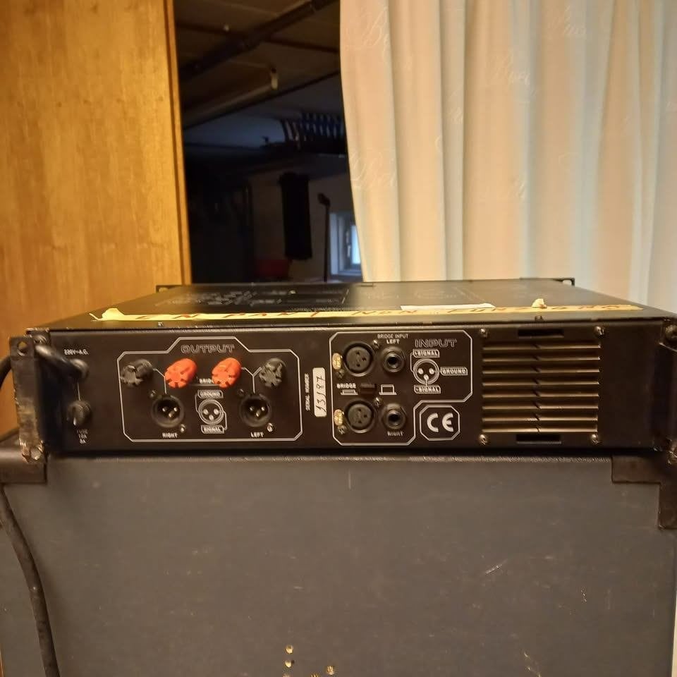 Ampli JB SYSTEMS PA 1000 qui ne fonctionne pas., Audio, Tv en Foto, Versterkers en Ontvangers, Ophalen, Niet werkend