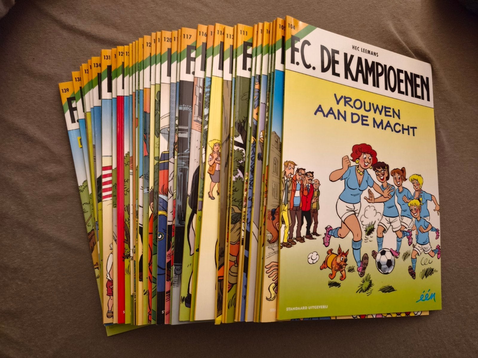 volledige serie fc de kampioenen strips, Enlèvement
