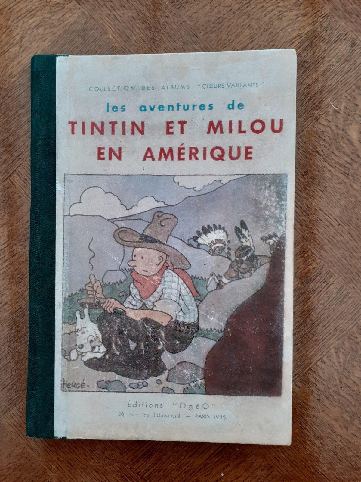 TINTIN EN AMERIQUE EDITION OGEO, Enlèvement ou Envoi