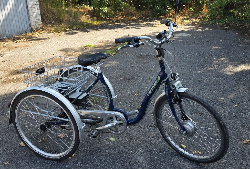 Tri-bike elektrische driewieler Merelbeke, Fietsen en Brommers, Ophalen, Gebruikt, Terugtraprem, Tri Bike