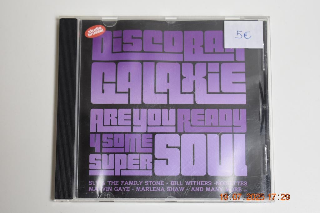 cd : Studio Brussel - Disenbar Galaxie - Are you ready, CD & DVD, CD | Compilations, Enlèvement ou Envoi, Utilisé