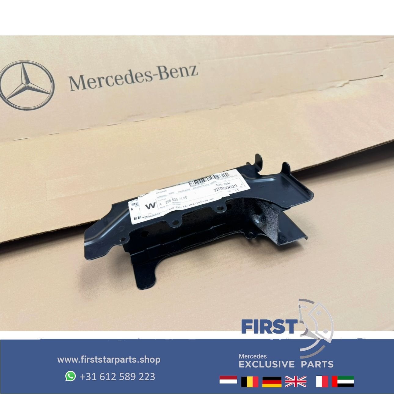 W206 S206 AMG CHASSIS BALK C KLASSE A2066207100 DEEL LINKS O, Gebruikt, -, Voor, Ophalen of Verzenden