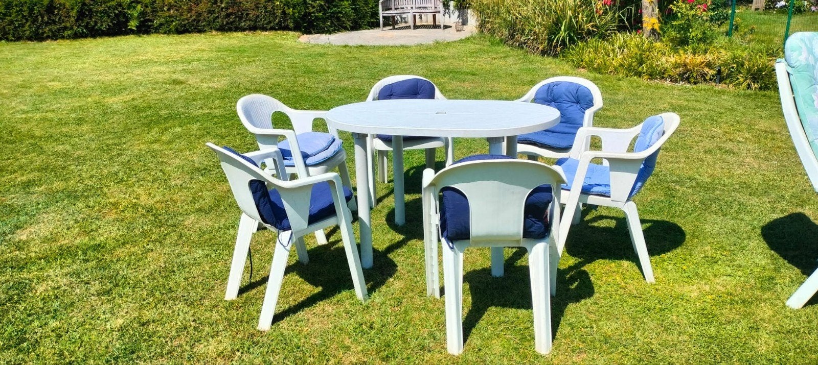 Tuinset met stoelen, Ophalen, Tuinset