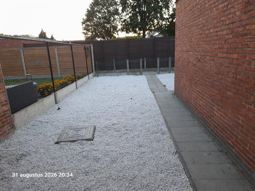 Witte kiezels (grind) gratis, Tuin en Terras, Ophalen, Zo goed als nieuw, Wit, Grind