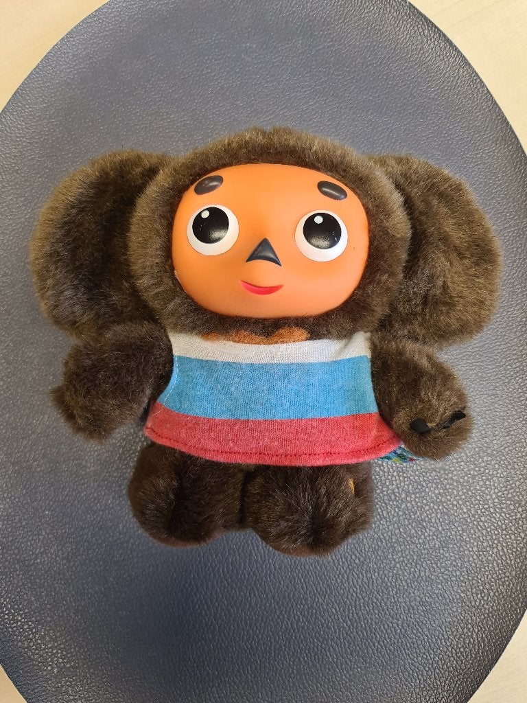 Multi Pulti pluche Cheburashka knuffel, Ophalen, Zo goed als nieuw