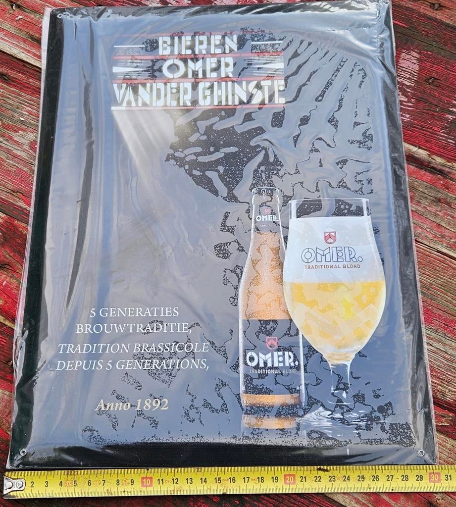 Omer metalen reclamebord NIEUW
Dit is een vintag, Verzamelen, Ophalen of Verzenden