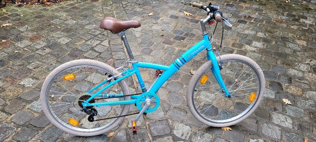 Kinderfiets 24 inch - 5 versnellingen, Enlèvement, Utilisé, 20 pouces ou plus, Btwin