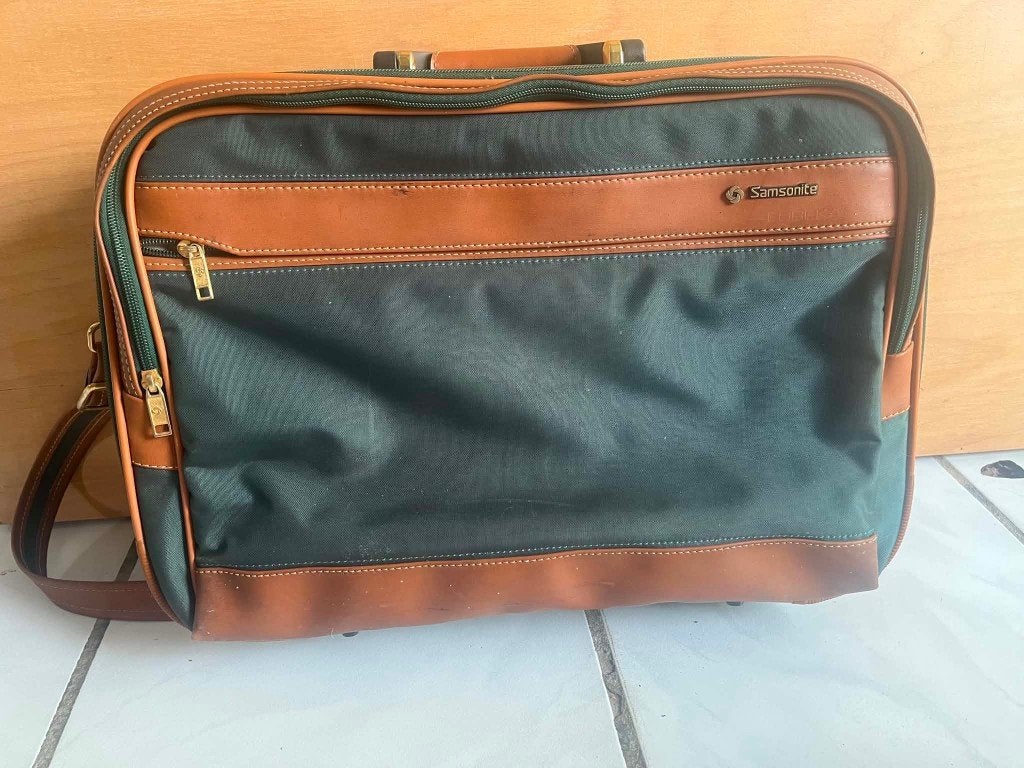 Retro reistas Samsonite, Ophalen, 40 tot 60 cm, Gebruikt, Minder dan 20 cm