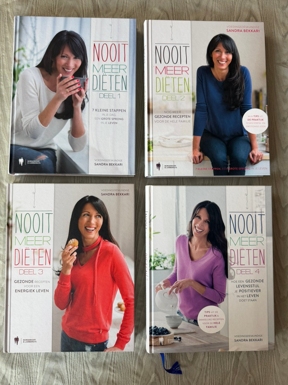 Kookboeken Sandra Bekkari, Ophalen, Nieuw