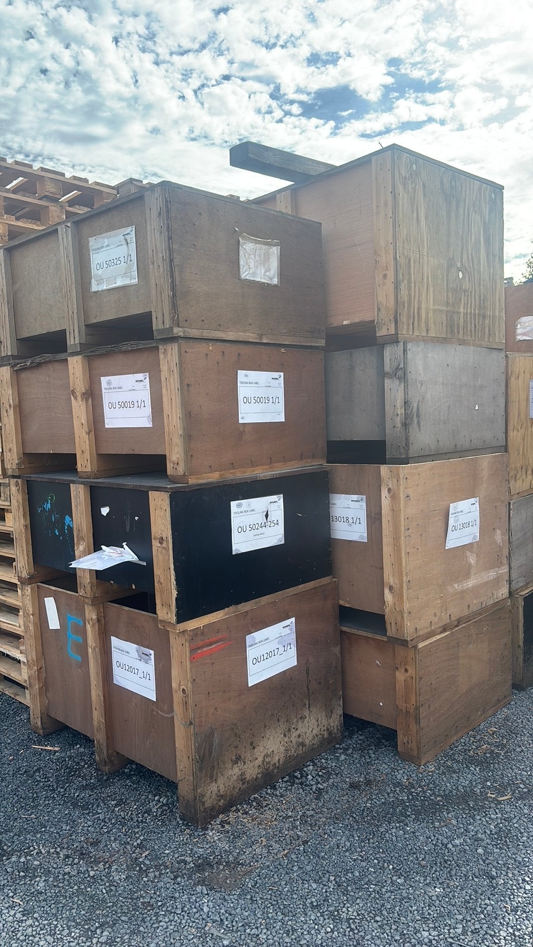 Kleine/ grote kisten, Doe-het-zelf en Bouw, Kratten en Dozen, Ophalen, Zo goed als nieuw