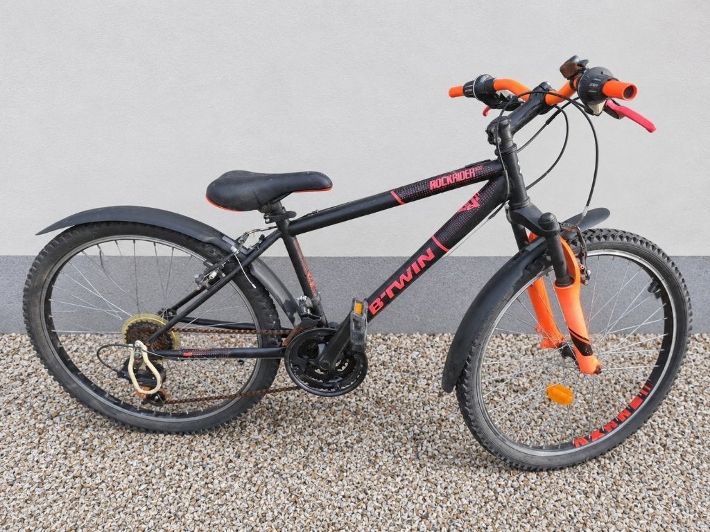 B'Twin kinderfiets - Rockrider 500 mountainbike – 24 inch, Ophalen, B-twin decathlon, Gebruikt, 24 inch