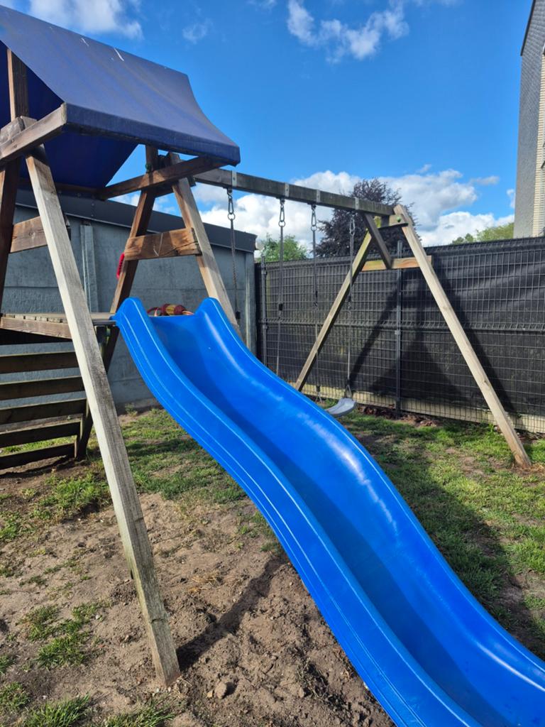 Wickey Smart Ace - équipement de terrain de jeu 2 balançoire, Enlèvement, Toboggan