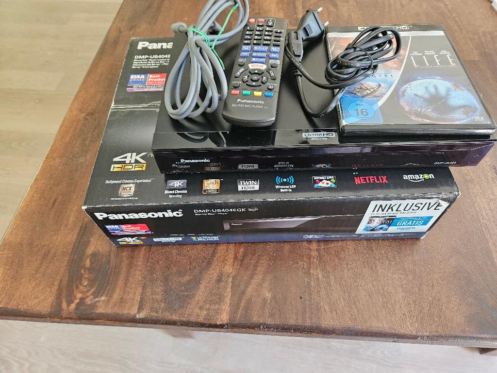 Blu-rayspeler Panasonic DMP-UB404, Audio, Tv en Foto, Televisies, Ophalen, Zo goed als nieuw, Panasonic