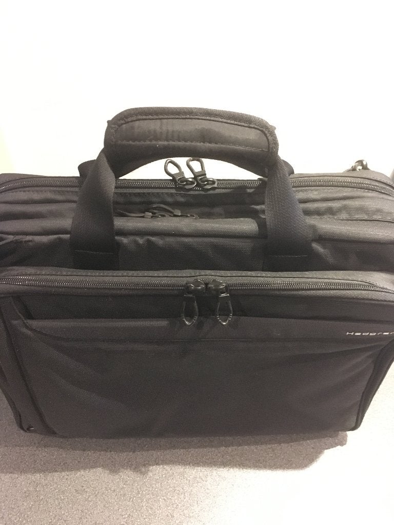 Hedgren laptoptas (17 inch) of boekentas kleur : zwart, Informatique & Logiciels, Poignée, Noir, Autres marques, Comme neuf