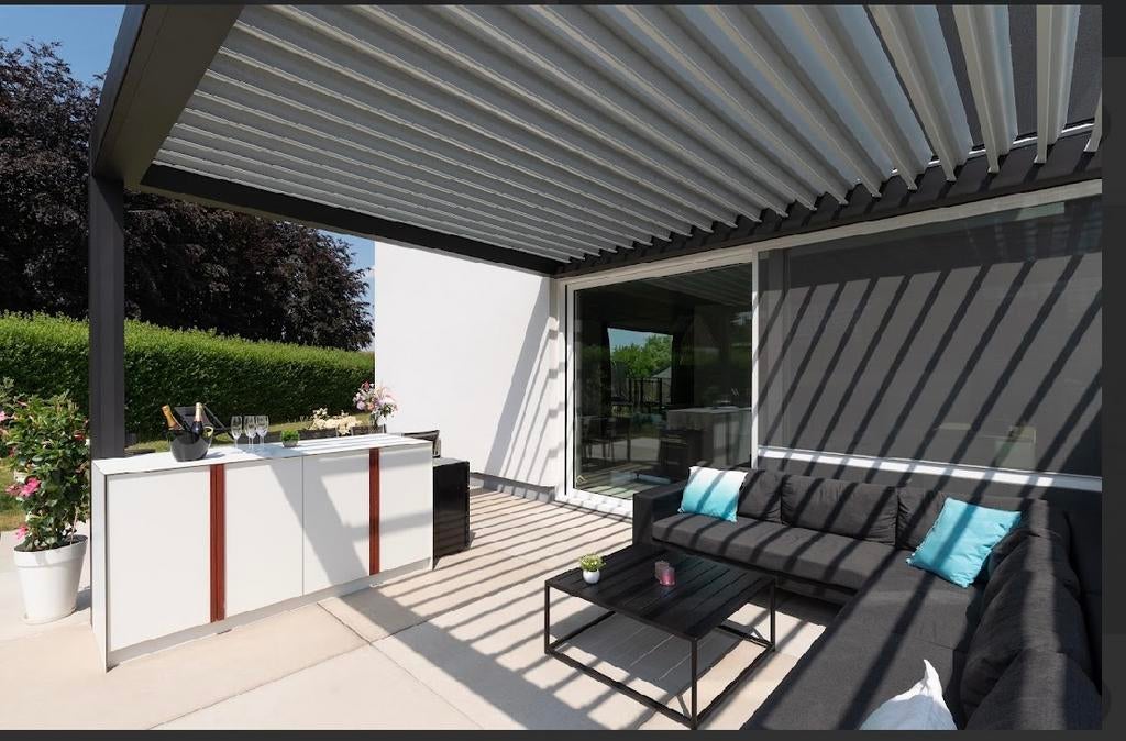 Lounge zetel, Tuin en Terras, Ophalen, Zo goed als nieuw