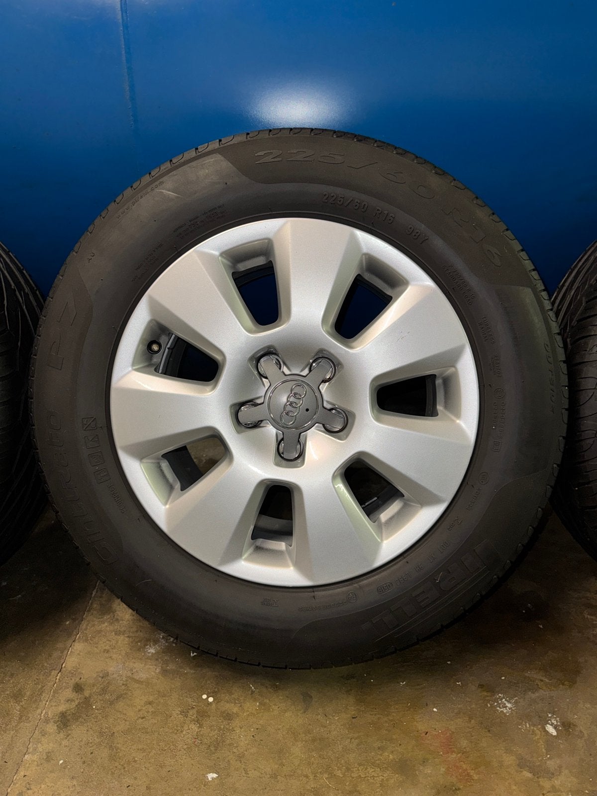 Jantes Audi A6 de 16 pouces avec de bons pneus d'été 5x112, Autos : Pièces & Accessoires, Pneus et Jantes, 16 pouces, Véhicule de tourisme