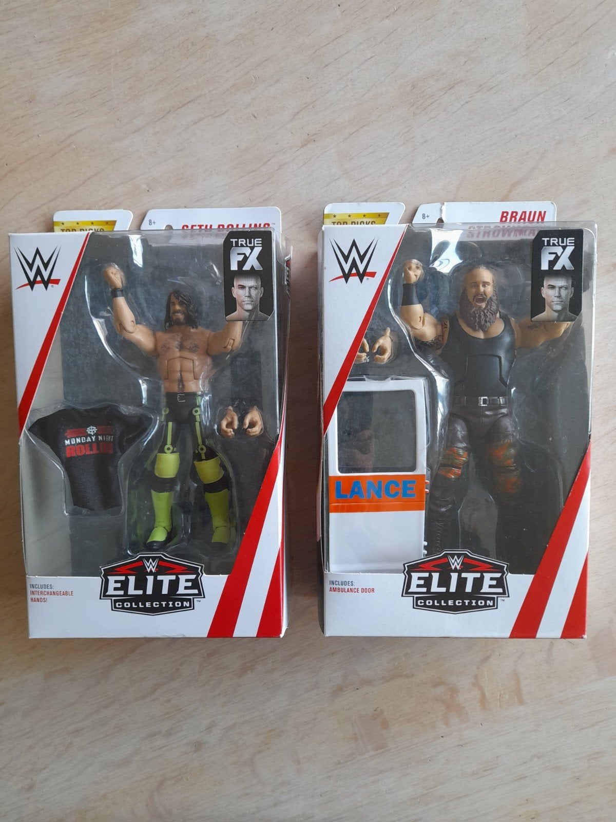 Collection WWE Elite, Enlèvement, Comme neuf