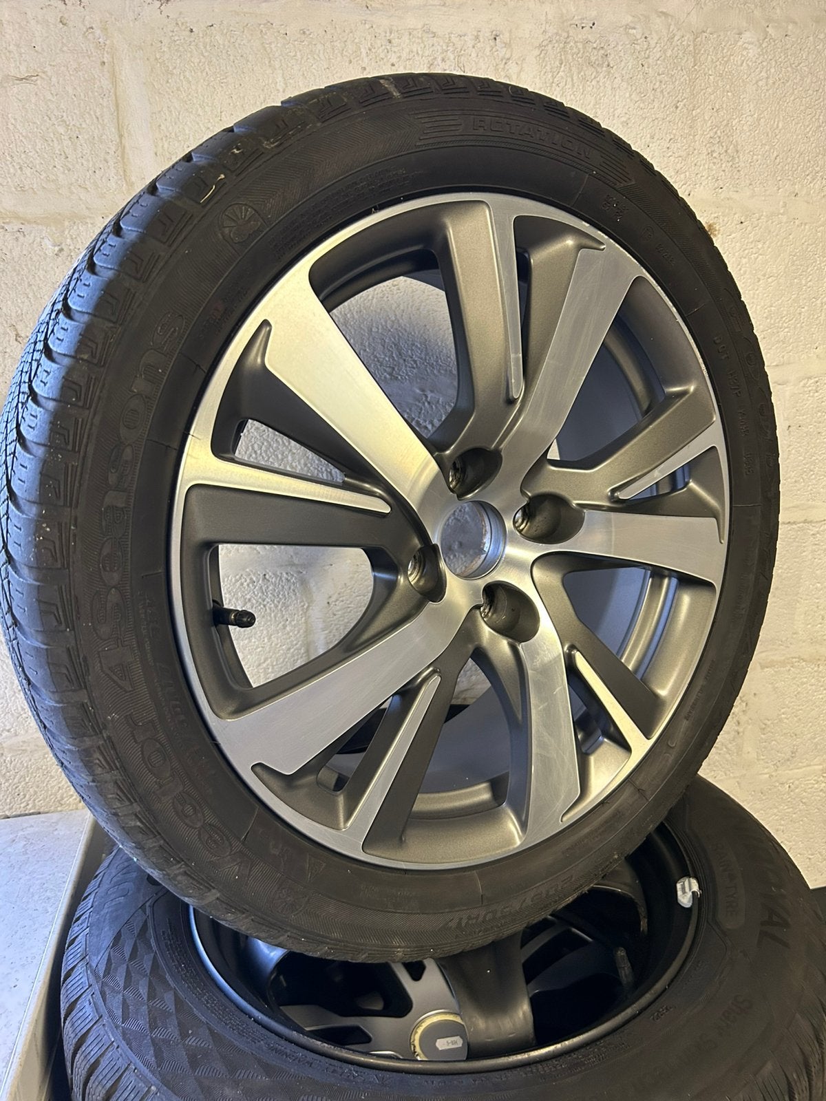 Origineel Peugeot Citroën reservewiel in 17" 4/108, Auto-onderdelen, Ophalen, Gebruikt, Banden en Velgen, 17 inch