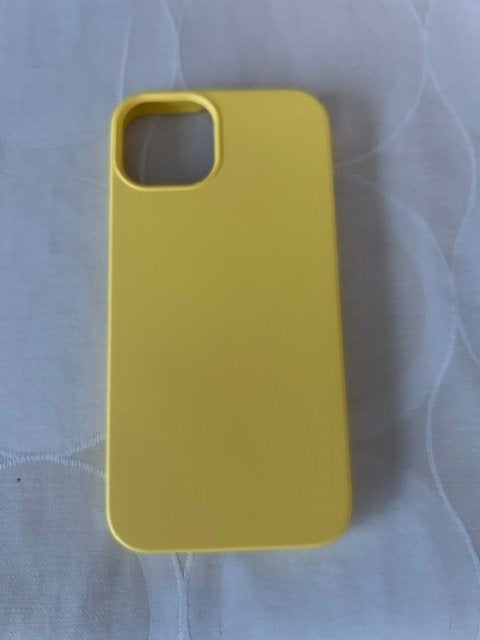 I Phonehoesje 13/14 nieuw, Télécoms, Neuf, Jaune, Housse ou Sac, Silicone