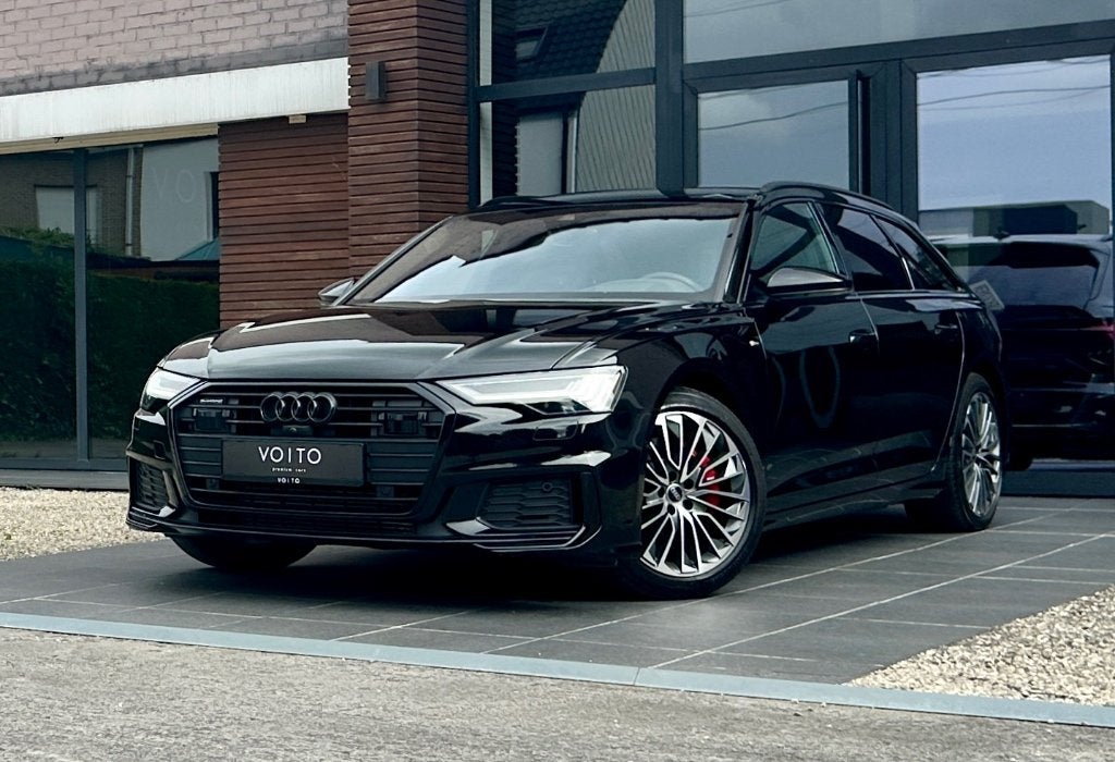 Audi A6 Avant PHEV 55TFSIe Quattro Comp S-LINE/B&O/HD MATRIX, Automaat, Dealer onderhouden, Parkeerassistent, 4 cilinders