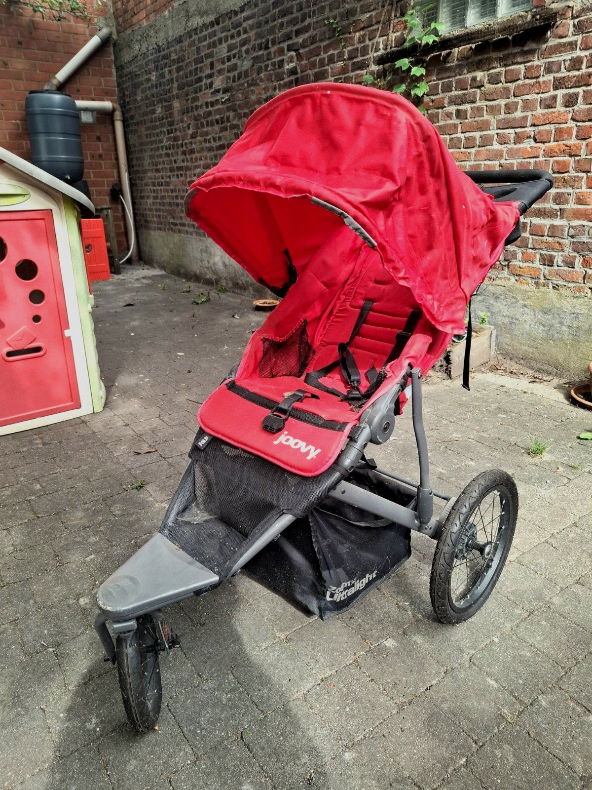 poussette - Joovy zoom 360 ultralight - rouge, Enfants & Bébés, Enlèvement, Dossier réglable