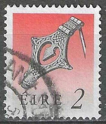 Irlande 1990 - Yvert 727 - Patrimoine irlandais - 2 p. (ST), Envoi, Affranchi