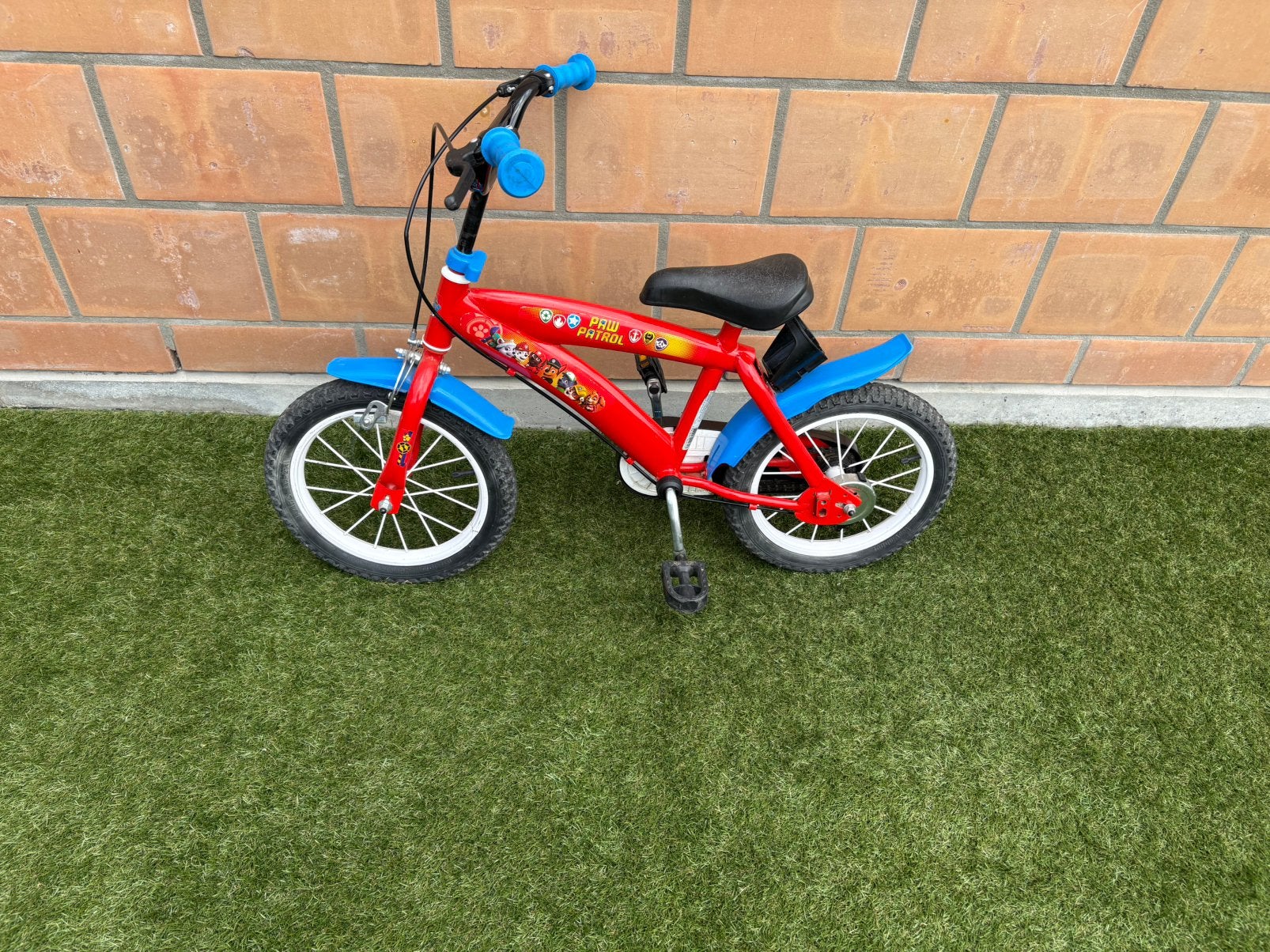Kinderfietsje 14 inch Erpe-Mere, Ophalen, Zo goed als nieuw