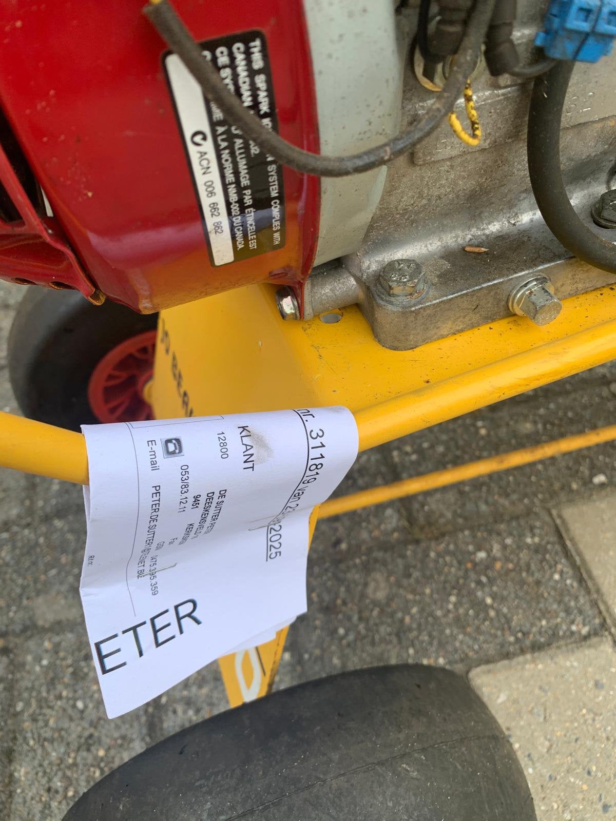 Hakselaar Jo Beau, Ophalen, Gebruikt