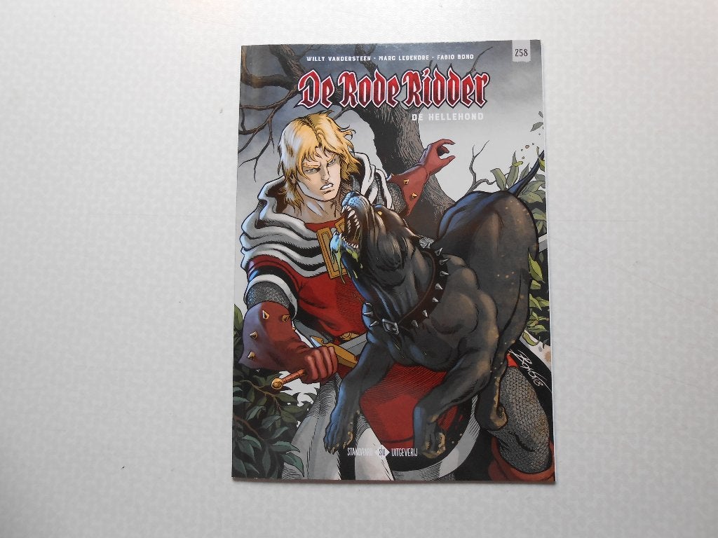 Rode ridder 258 De hellehond 2018 1 ste druk., Neuf, Enlèvement ou Envoi, Willy Vandersteen, Une BD