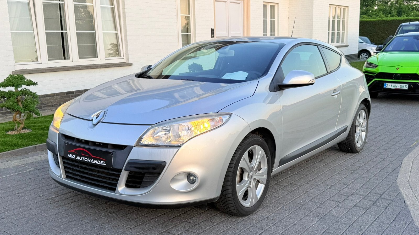 Renault Megane Coupe *** 28.000 KM *** BENZINE * 1 ste eig *, Autos, Argent ou Gris, Entreprise, 5 places, 81 kW