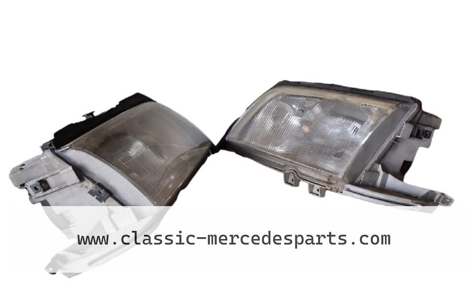 Koplampen Mercedes W202 links en rechts, Utilisé, -, -, Enlèvement ou Envoi