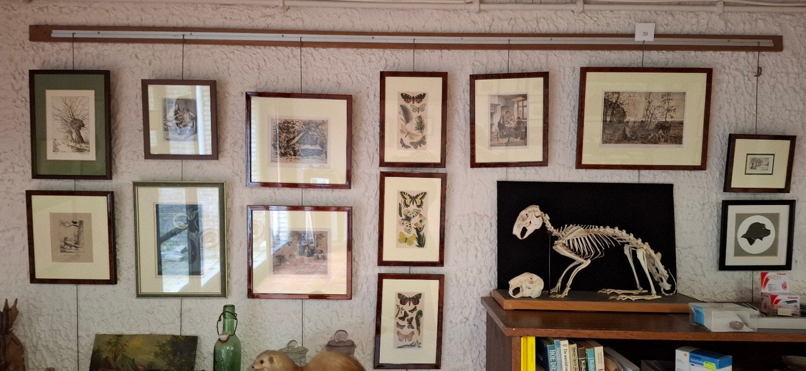 Diverse prenten - zie omschrijving, Antiek en Kunst, Ophalen, Ingelijst