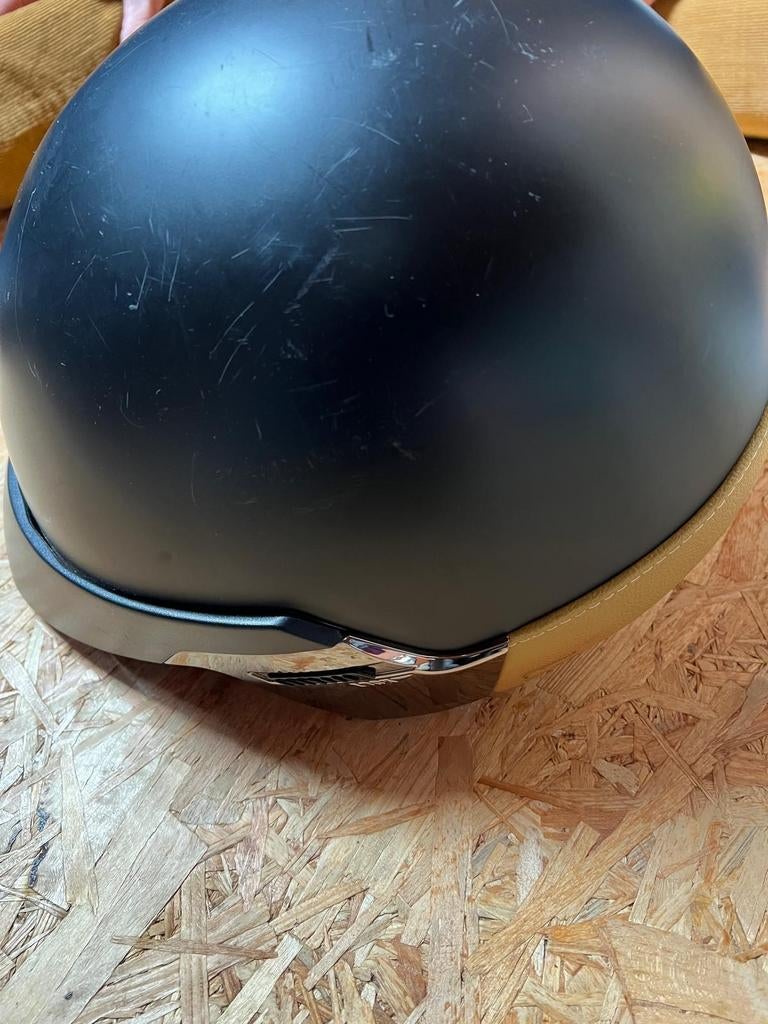 Motohelm zwart , merk Scorpion, Fietsen en Brommers, Ophalen