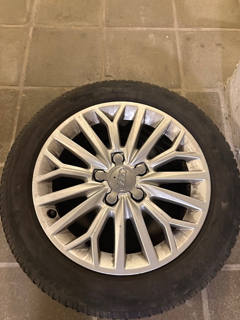 Jantes Audi d’origine 16 pouces, Pneus hiver, 16 pouces, Enlèvement, Utilisé