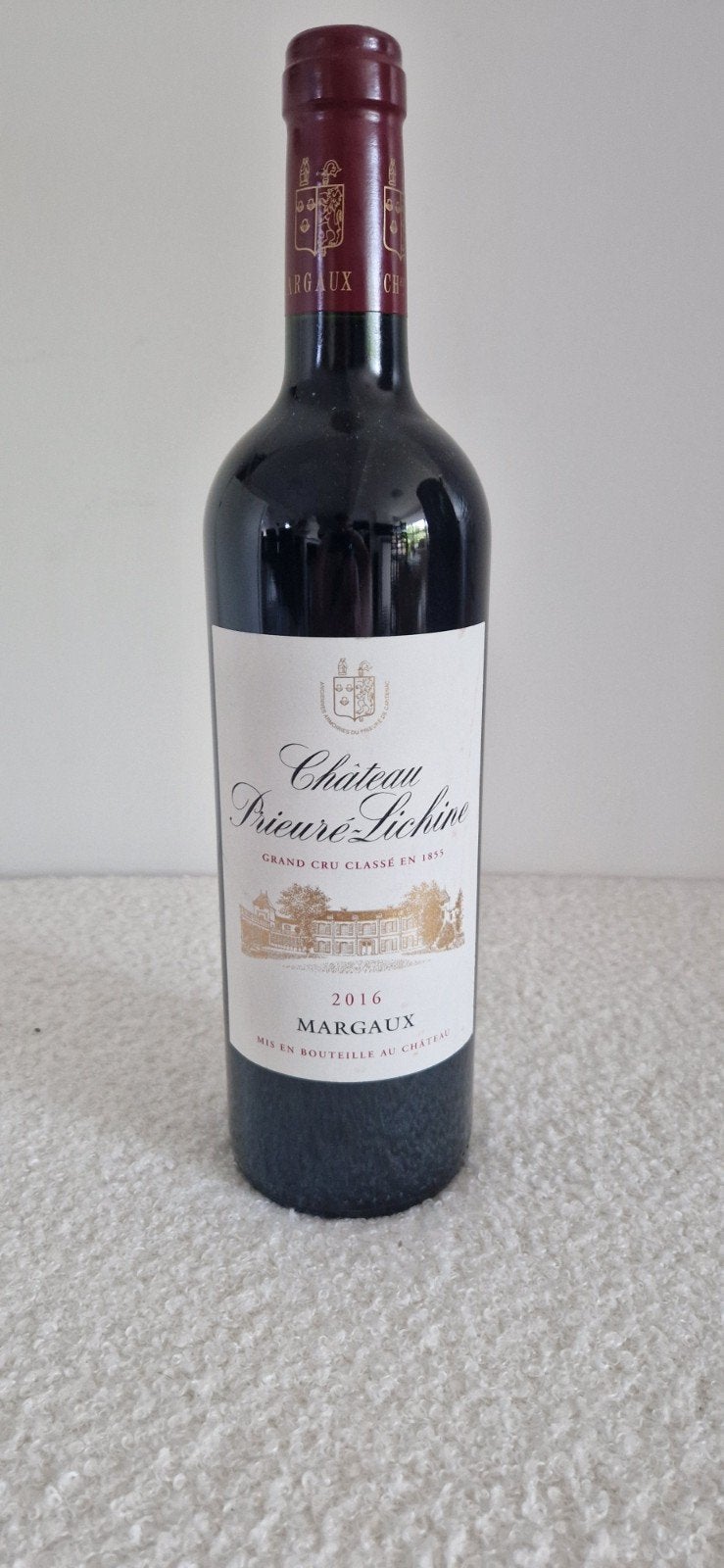Vin chateau prieuré lichine 2016 margaux, Enlèvement ou Envoi