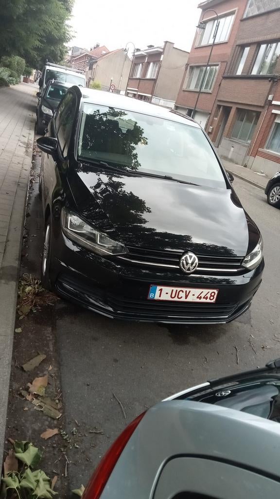 VW Touran, Auto's, Stof, Euro 6, Zwart, Particulier