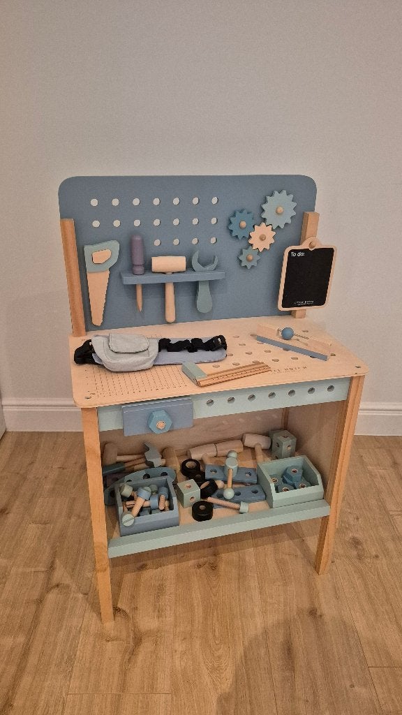 Petit établi en bois Dutch avec outils, Enlèvement, Utilisé, Meuble ou Kitchenette