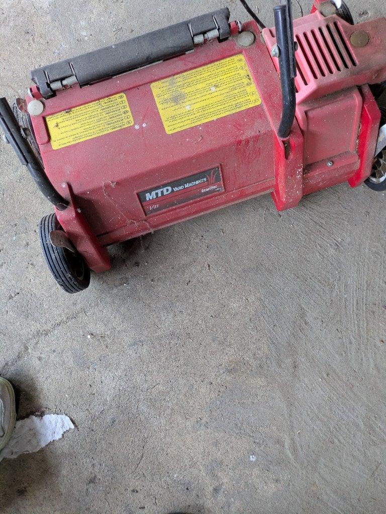 Verticuteer machine, Tuin en Terras, Ophalen, Gebruikt, Elektrisch